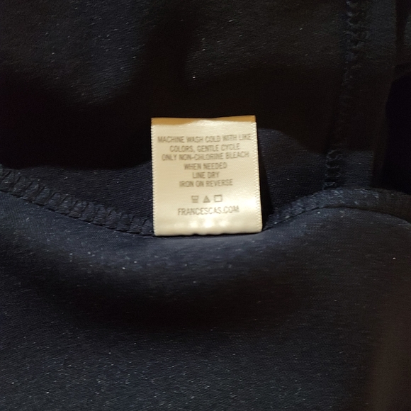 Francesca's Collection Jun & Ivy Navy Blue Mini Sz Xxs - Picture 8 of 8